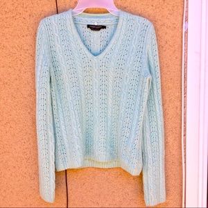 Adrienne Vittadini Italian Cashmere Knit Sweater S